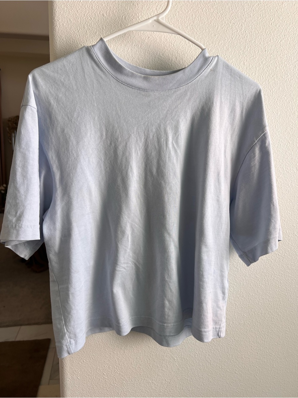 & other stories light blue tshirt